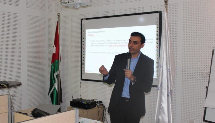 مشاركة دكتور إسلام عنان في ورشة عمل بالتعاون مع المؤسسة العامة للغذاء والدواء الأردنية