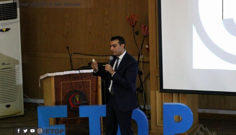 مشاركة دكتور إسلام عنان في لقاء مفتوح مع طلاب جامعة المنصورة لعرض برنامج Accsight CSR