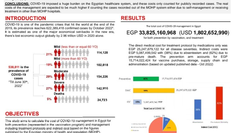 العبء الاقتصادي للعلاج والوقاية من كوفيد 19 في مصر من المنظور الحكومي